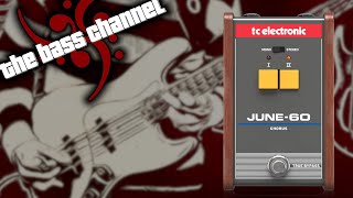 TC Electronic JUNE60 Bass Demo [upl. by Tannie]