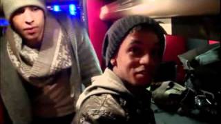 JLS Exclusive Tour Bus Video [upl. by Llerraj]