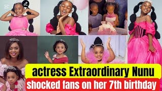 Nollywood actress extraordinary Nunu shocked fans on her birthday nollywood [upl. by Parnell]