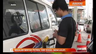 Bekalan minyak petrol dan diesel mencukupi [upl. by Lenci435]