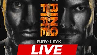 TYSON FURY vs OLEKSANDR USYK  LIVE STREAM COVERAGE [upl. by Orazal]