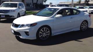 2014 Honda accord exl v6 nav coupe hfp kit update better li [upl. by Werdn]