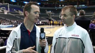 Arizona Basketball Tournament Report James Whitford Previews Ohio State [upl. by Anitnamaid25]