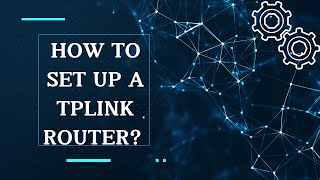 How to set up a TPLINK router TLWR820N [upl. by Yolanthe]