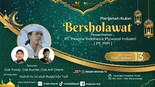 LIVE BERSHOLAWAT BERSAMA MAJLIS SHOLAWAT ASSAADAH MASJID ISFAYUDI PARIJATAH KULON [upl. by Nuahsel]