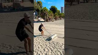 Found gold on the beach sifting beach sand vs metal detector [upl. by Felicie]