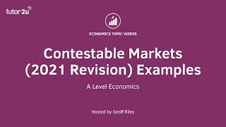 Contestable Markets  Topical Examples I A Level and IB Economics [upl. by Nairde]