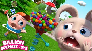 Gumball Machine Breaking Mission  Kids Funny Cartoon Collections [upl. by Odragde]