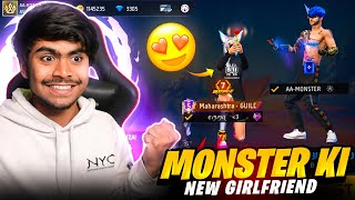 Monster New Girl Friend 🤣💖 Breakup With Eliza 🥲 11 Winning Streak 🔥  Garena Free Fire [upl. by Nivrem623]