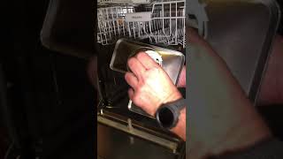 HOW TO CLEAN FILTER IN MIELE DISHWASHER  Tutorial [upl. by Nahsaj]