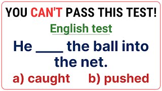 English Vocabulary Test 🌟 If you pass this test your English is amazing Action Verb Action Verbs [upl. by Neeloj]