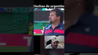 MOMENTOS GRACIOSOS HINCHA ARGENTINO reacciondehinchas argentina españolreaccionaargentina [upl. by Anny212]