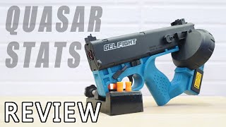 Quasar Stats Cyberpunk 2077 DR12 Gel blaster Review [upl. by Leila]