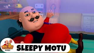 Sleepy Motu  नींद में मोटू  Comedy Funny Cartoon  मोटू पतलू  Full Ep 126  Motu Patlu 2024 [upl. by Nalced379]