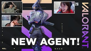 STREAMER REACTION TO NEW VALORANT AGENT VYSE [upl. by Silvano663]