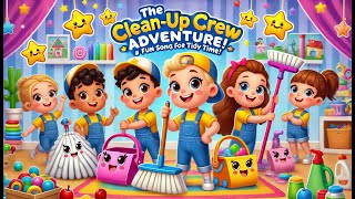 The CleanUp Crew Adventure 🌟  Fun Song for Tidy Time  Nursery Rhymes amp Kids Song [upl. by Iphagenia]