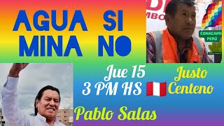 CONTAMINACIÓN DEL AGUA EN AREQUIPA  PERÚ Y JUJUY ARGENTINA CONVERSATORIO CON LÍDERES 🌎 [upl. by Nanine]