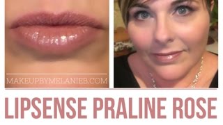 LipSense LipColoroftheDay PRALINE ROSE [upl. by Aneev]