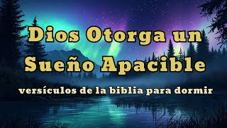 Versículos Bíblicos que Te Ayudarán a Dormir Bien en la Gracia de Jesús  Biblia en audio [upl. by Nylcaj]