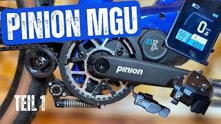 Pinion MGU EDriveSystem EMTBMotor mit Getriebe Flyer Goroc TRX863 Teil 1 Einstellung [upl. by Anabel]