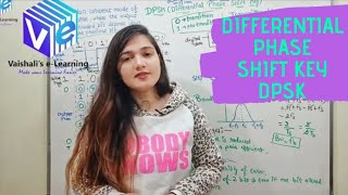 L 11  DPSK  Differential Phase Shift Key  Digital Communication  Vaishali Kikan [upl. by Sanalda]