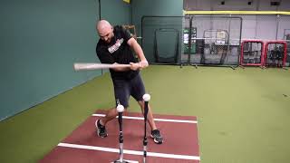 Hitting Double Tee Drill  Ryan OSullivan [upl. by Kristopher]