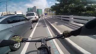 Raw Video  Bike in C5 Pasig Video 1  Part of Laguna Loop  Thirdy Dabayker [upl. by Ahsimik997]