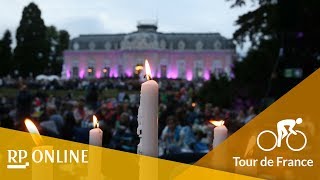 Tour de France Impressionen vom Lichterfest auf Schloss Benrath [upl. by Rambow]