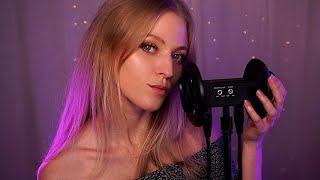 ASMR All Up In Your Ears Breathing Slow EarToEar Breathing amp Ear Massage No Whisper [upl. by Arnelle]