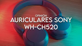 Review de los nuevos AURICULARES SONY WHCH520 [upl. by Airom]