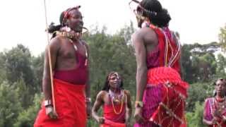 Oloip Maasai Dancers at The Bushcraft Show 2013 [upl. by Gobert]