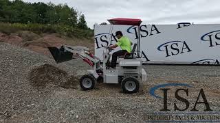 5078  2024 Fland FL45 Mini Loader Will Be Sold At Auction [upl. by Dacie]