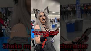 Shake my hand in Character helluvahazbin edition part 1 helluvaboss hazbinhotel lvlupexpo [upl. by Eintirb]