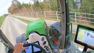 GoPro Cabview  Gülle fahren 2024  Fendt 728 Vario Gen7 amp 225 m³ Joskin Volumetra Tridem [upl. by Anerev]