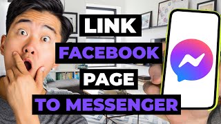 How To Link Facebook Page To Messenger [upl. by Naerda]