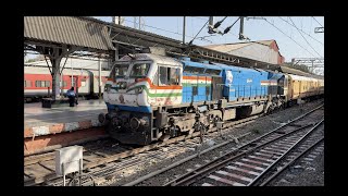 PRAGATI EXPRESS DEPARTING CSMT II ADILABAD EXPRESS CAPTURE [upl. by Trstram153]