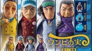 The Admirals One Piece Gashapon  FULL SET From Tokyo Japan [upl. by Brien778]