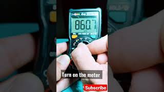 How to test a fuse with Digital multimeter  For beginners  glass tube fuse checking [upl. by Drawde]