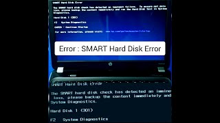 SMART Hard Disk Error  Hard Disk 1301  No Boot Device Found [upl. by Prisca874]