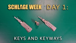 Making Sense of Schlage Keys and Keyways SchlageWeek Day 1 [upl. by Eceinart]