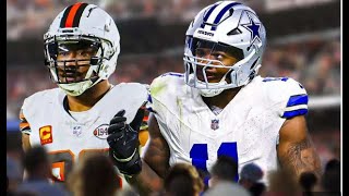 Browns DE Myles Garrett not focused on oneupmanship playing Micah Parsons Cowboys [upl. by Bryant]