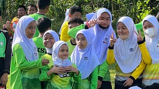 Mel masuk acara lumba lari sukan sekolah [upl. by Ledairam]