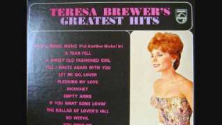 Teresa Brewer  Pledging My Love 1962 [upl. by Ynetruoc140]