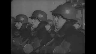 German Stahlhelm M35 manufacture and testing in 1941 [upl. by Kizzie]