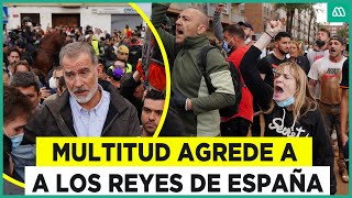 “¿Cómo no van a estar cabreados” Reyes responden a una multitud enfurecida en Valencia [upl. by Jorry888]