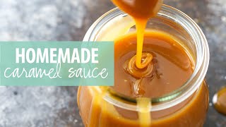 Homemade Caramel Sauce [upl. by Salvidor]