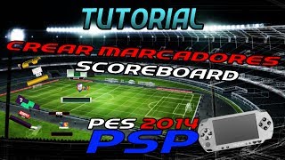 Tutorial  Crear marcadores PES 2014 PSP [upl. by Ttebroc482]