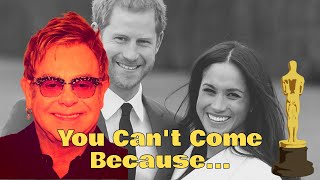 Why Elton John Didnt Invite Harry amp Meghan [upl. by Val]