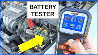 Battery Tester Guide  Ancel BA301  Car Lawn Mower Aircraft [upl. by Alicia]