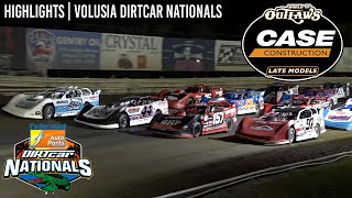 World of Outlaws CASE Late Models  DIRTcar Nationals  February 16 2024  HIGHLIGHTS [upl. by Lebatsirhc]